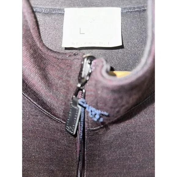 Joseph Abboud Mens Brown Reversible Jacket Coat Large‎